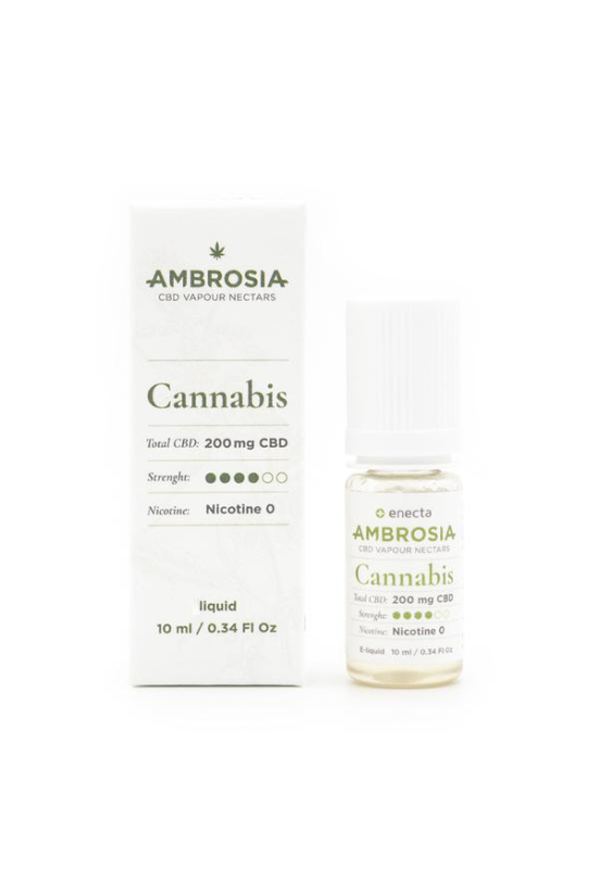 Enecta Ambrosia CBD šķidrais kaņepes 2%, 10ml, 200mg