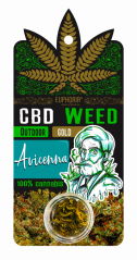 Euphoria CBD Weed Kultainen Avicenna Ulkona 0,7 g