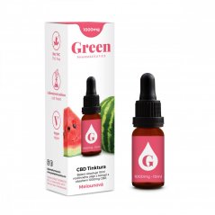 Green Pharmaceutics CBD Wassermelone Tinktur - 10%, 1000 mg, 10 ml