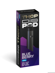 Czech CBD THCP Vape Pen disPOD Blueberry 10% THCP, 82% CBG, 1 ml