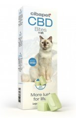 Cibapet Bocados de CBD para gatos, 56 mg de CBD, 100 g