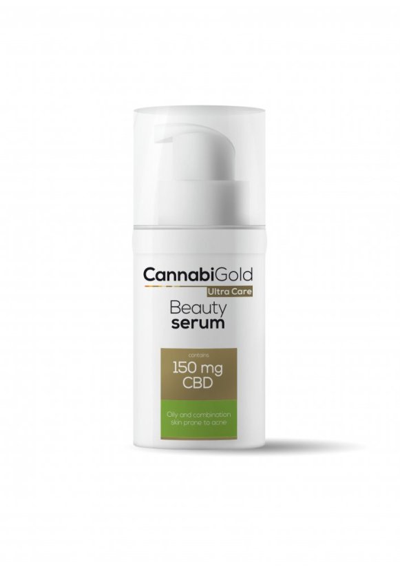 CannabiGold lepota serum CBD 150 mg, 30 ml