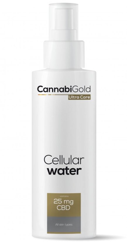 CannabiGold Cellulaire eau CBD 25 mg, 125 ml