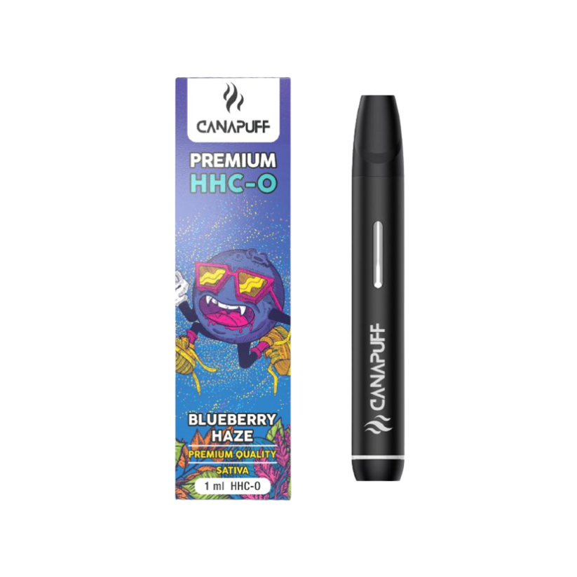 CanaPuff Blueberry Haze 96% HHCO - Dùng một lần vape pen, 1 ml