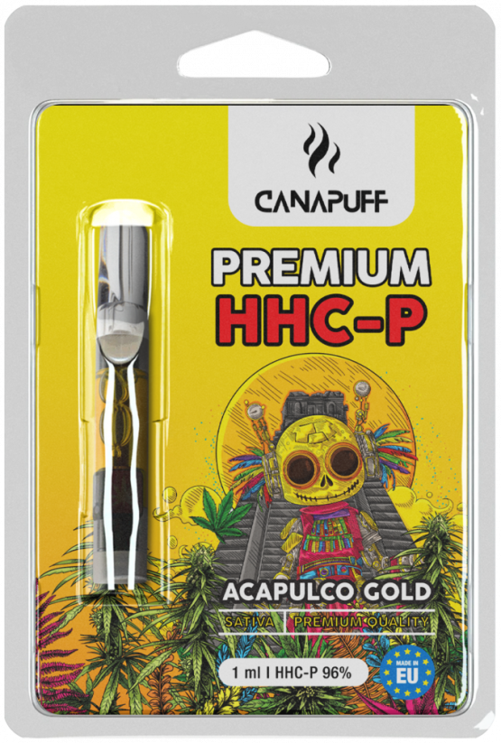 CanaPuff Cartucho HHCP Acapulco Gold, HHCP 96 %, 1 ml