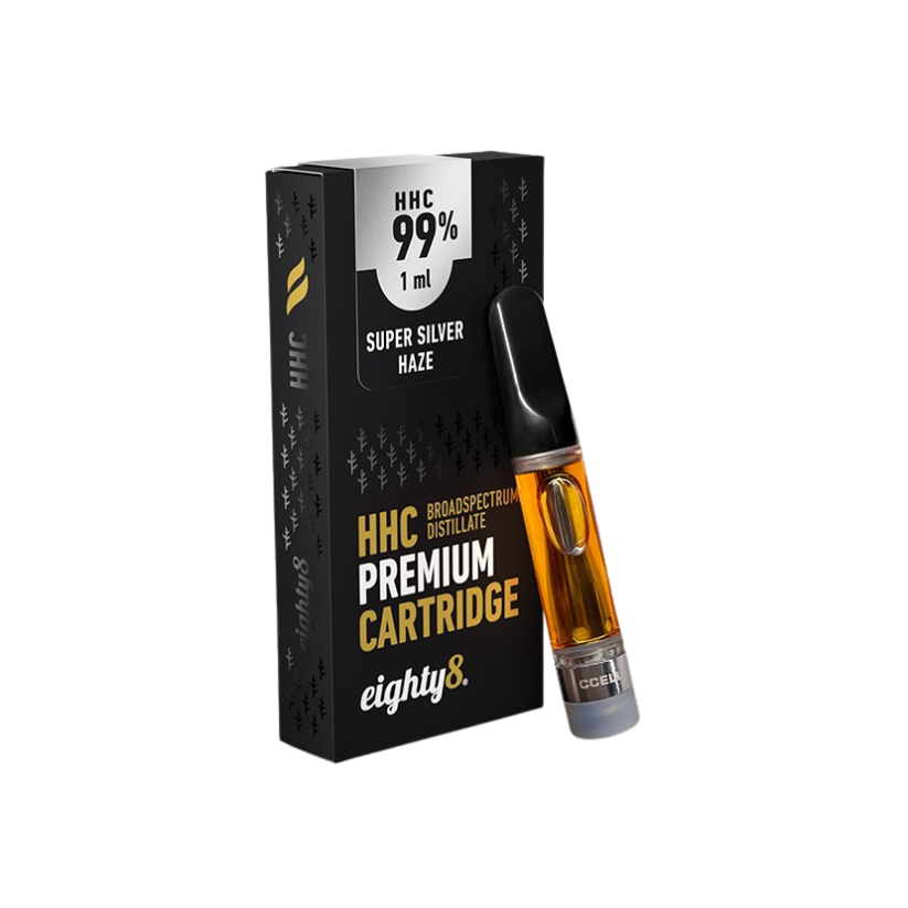 Eighty8 HHC Cartridge Super Silver Haze - 99 % HHC, 1 ml