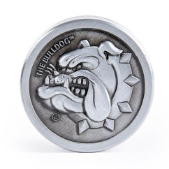 The Bulldog Original Silver Metal Grinder - 3 dalių