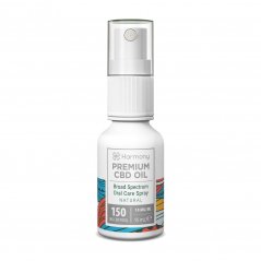Harmony Spray al CBD Igiene orale 150 mg, 15 ml, Naturale