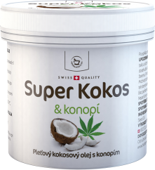 Herbamedicus Super Kokos s kanabisom pleťový 150ml