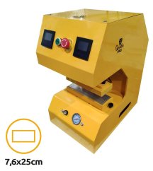 Qnubu Prensa térmica automática de resina 20 toneladas, placa 250x76 mm