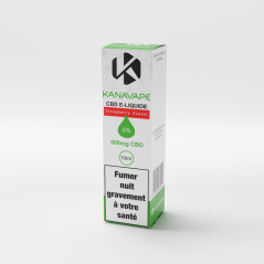 Kanavape Strawberry Diesel liquid, 5 %, 500 mg CBD, 10 ml