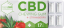 Gomma da masticare CBD alla fragola MediCBD (17 mg CBD), 24 scatole in espositore