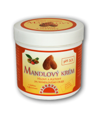 Herbavera Mandlový krém mandlový s jojobou a glýserín 250ml