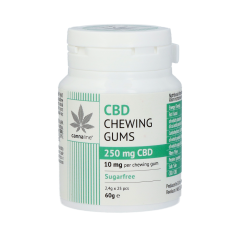 Cannaline CBD Chewing gum, 250mg, 25 biċċa x 10mg