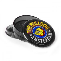 The Bulldog Original Black Plastic Grinder - 3 Parts