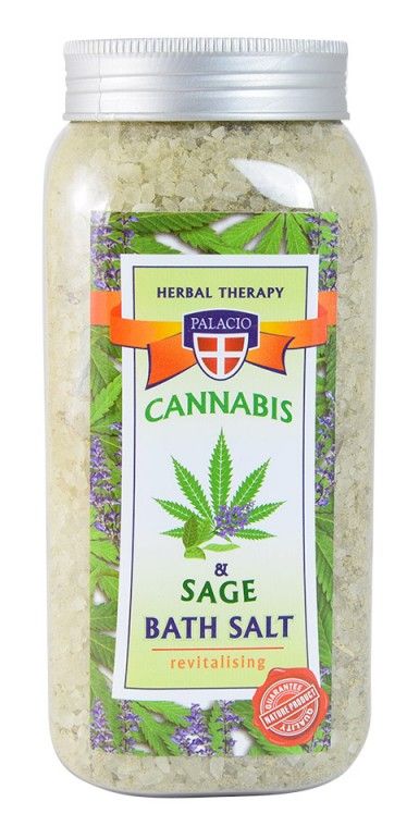 Palacio Kannabis & Sage Baðsalt 900g