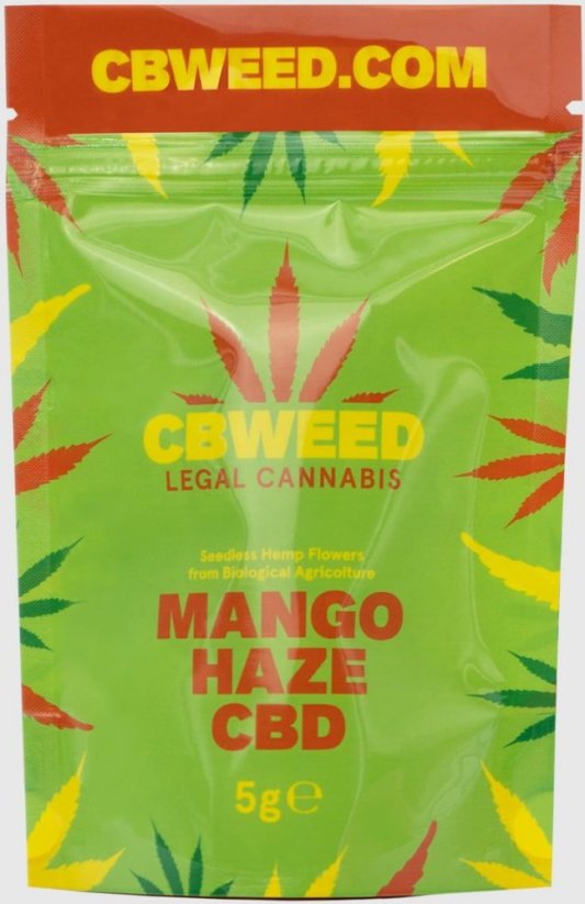 Cbweed Mango Haze CBD Flower - 2 to 5 grams