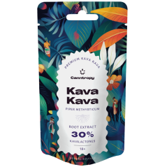 Canntropy Kava Kava (Piper methysticum) rótarþykkni 30% Kavalactones, 5g - 100g