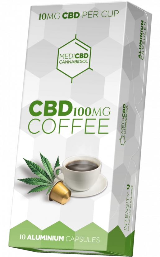 MediCBD Koffiecapsules (10 mg CBD) - Karton (10 dozen)