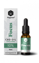 Happease Focus CBD-öl Jungle Spirit, 10 % CBD, 1000 mg, 10 ml