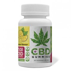 Euphoria CBD Gummies Lumi 750 mg CBD, 30 biċċa x 25 mg