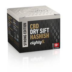 Eighty8 Száraz Szitál Hash 12 % CBD, THC 0,2%, 1 g