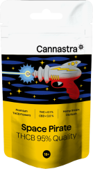 Cannastra THCB Flower Space Pirate, THCB 95% quality, 1g - 100 g