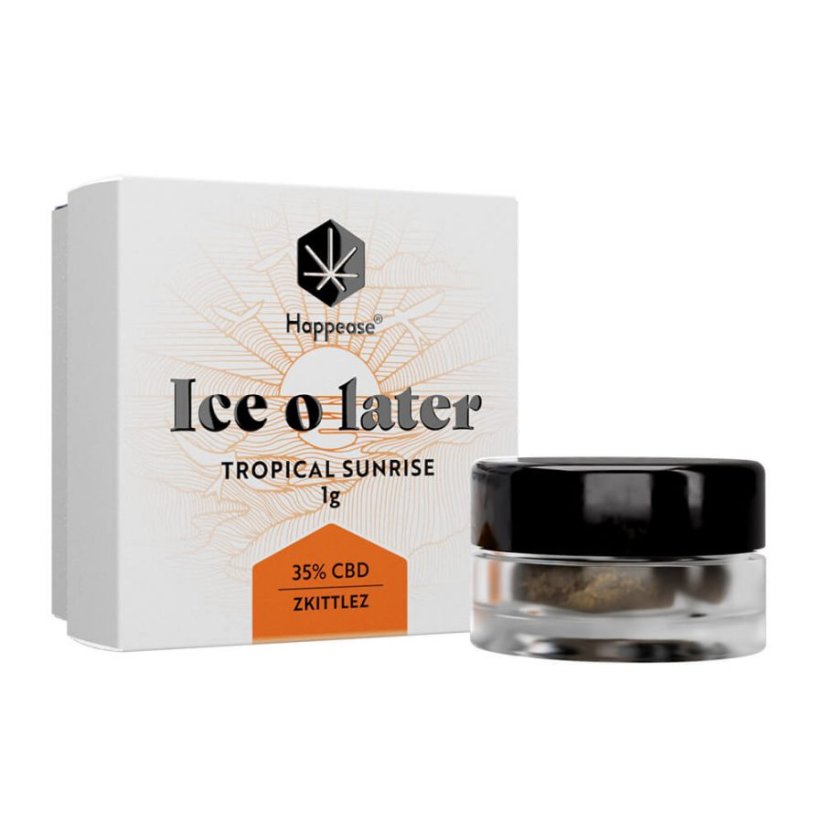 Happease - Εκχύλισμα Τροπική Ανατολή Ice O αργότερα, 35% CBD, 1g