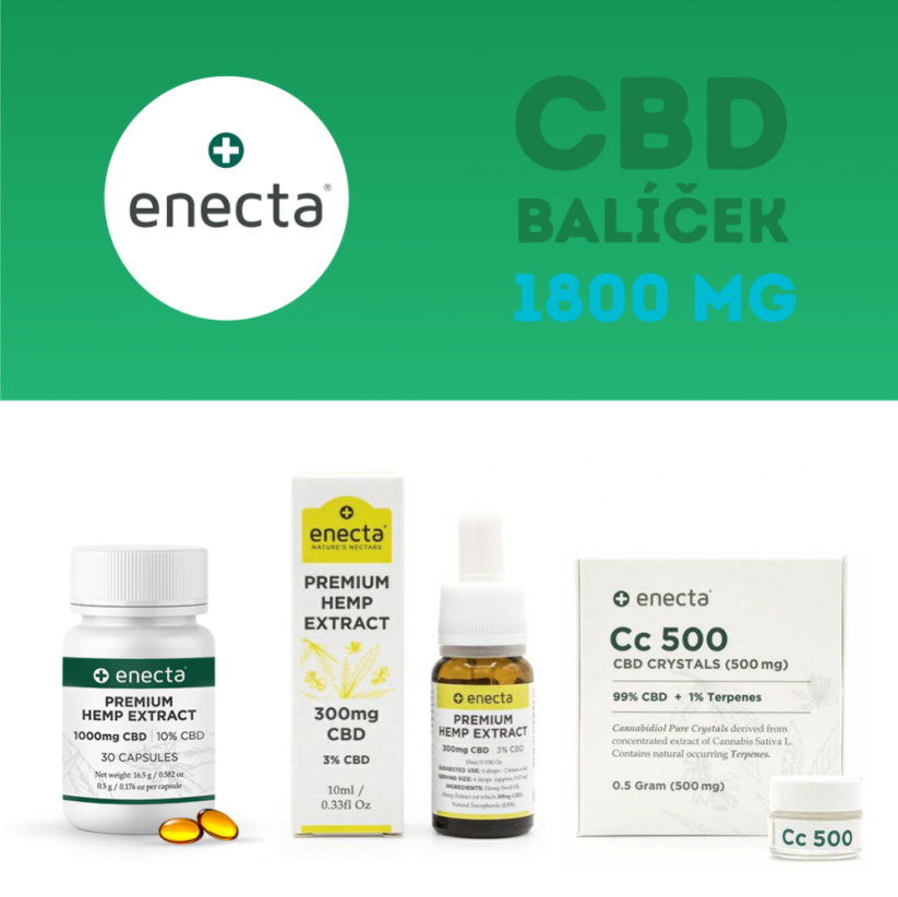 Enecta CBD πακέτο - 1800 mg