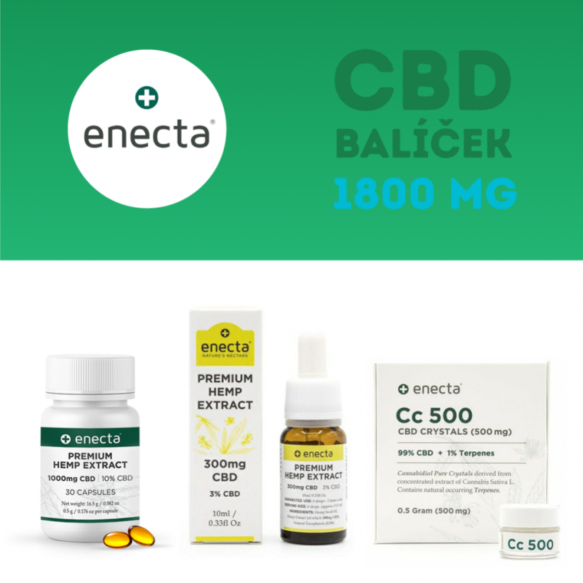 Enecta CBD package - 1800 mg