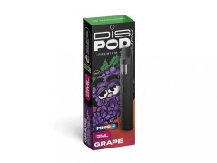 Czech CBD HHC Vape Pen disPOD Grape 2000 мг, 2 мл