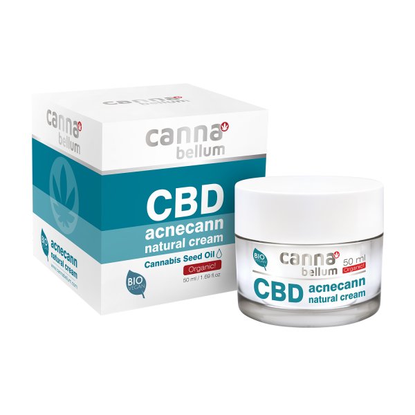 Cannabellum Creme natural CBD acnecann 50 ml