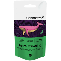 Cannastra 10-OH-HHCP Flower Astral Reizend 94 % kwaliteit, 1 g - 100 g