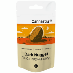Cannastra THCJD Hash Dark Nugget, THCJD 90% kvalitete, 1g - 100g