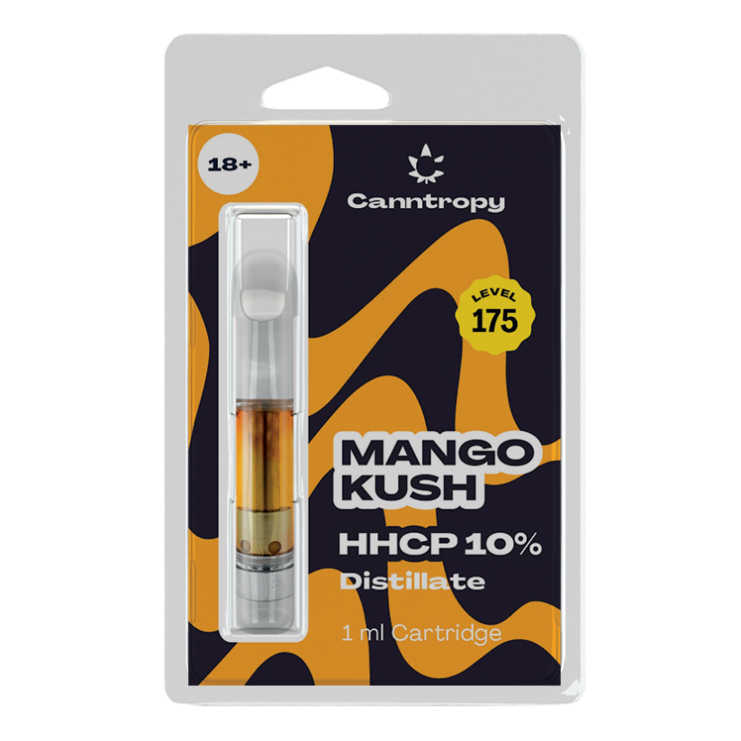 Canntropy HHCP kazetta Mango Kush - 10% HHCP, 85% CBD, 1 ml