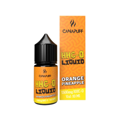 CanaPuff HHCO 液体オレンジ パイナップル、1500 mg、10 ml