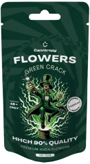 Canntropy HHCH Květ Green Crack, HHCH kvalita 90 %, 1 g - 100 g