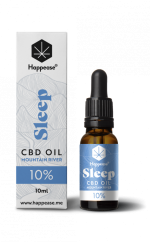 Happease ძილი CBD Oil Mountain River, 10 % CBD, 1000 მგ, 10 მლ