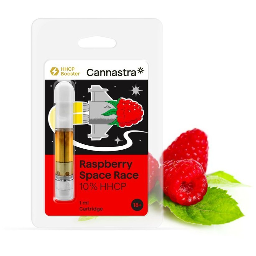 Cannastra Cartuș HHCP Raspberry Space Race, 10%, 1 ml