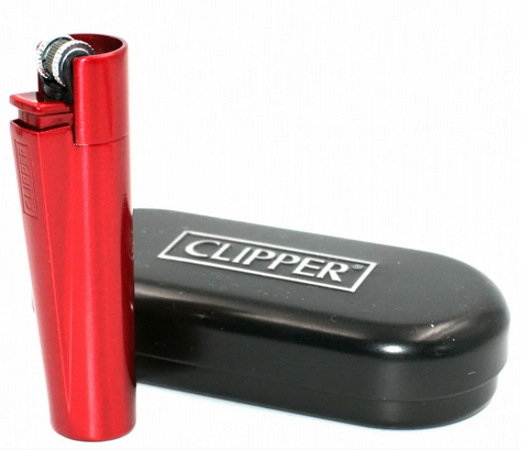Zapalovač Clipper Diavolo rosso in metallo