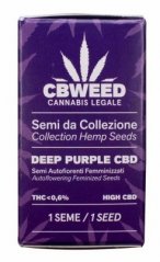 Cbweed Profundo Púrpura CDB - 1x Semilla feminizada autofloreciente