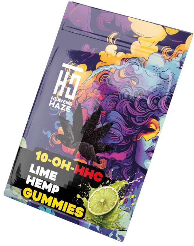 Heavens Haze 10-OH-HHC Gummies Misket Limonu Kenevir, 3 adet