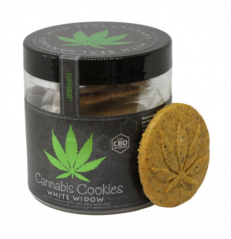 Euphoria Cannabis Cookies White Widow b'CBD 110 g