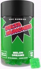 Delta Munchies Melon Dreams HHC Gummies 625 mg, 25 stk