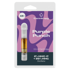 Canntropy HHC Maišymo kasetė Violetinė Punch, 2% HHC-P, 95% HHC, 0,5ml