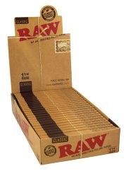 RAW không tẩy trắng ngắn giấy tờ kích cỡ 1¼ - 24 chiếc TRONG hộp