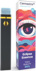 Cannastra THCV Vape Pen Eclipse Essence za enkratno uporabo, THCV 96 % kakovost, 1 ml
