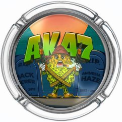 Best Buds Veľký sklenený popolník AK47