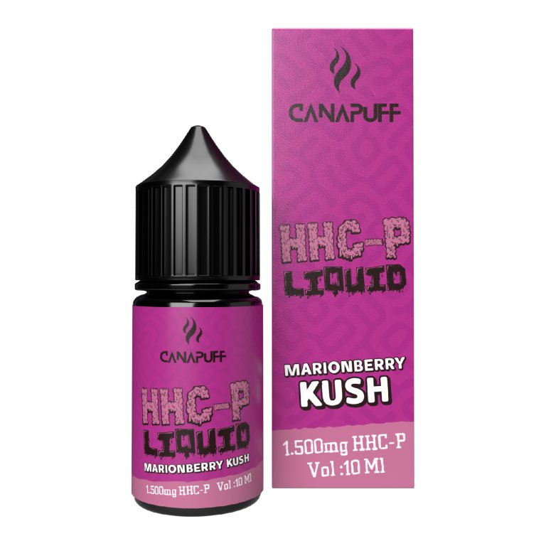 CanaPuff HHCP Liquid Marionberry Kush, 1500 მგ, 10 მლ