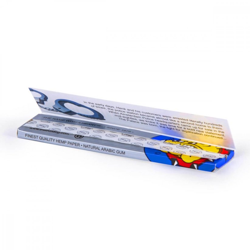 The Bulldog Oriġinali Silver King Size Slim Rolling Papers